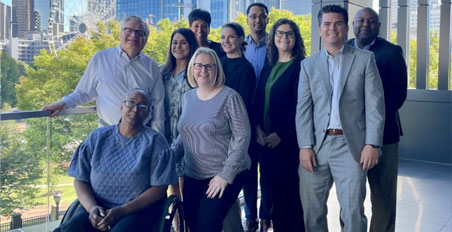 Omni Employees outside Omni Employees outside