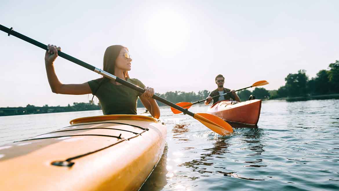 Kayaking