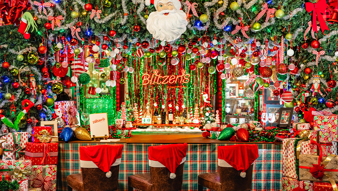 blitzens table set up