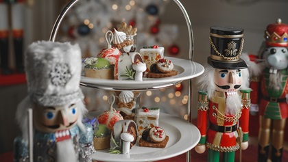 Christmas decorated sweet treats