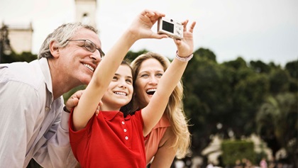 Family selfie