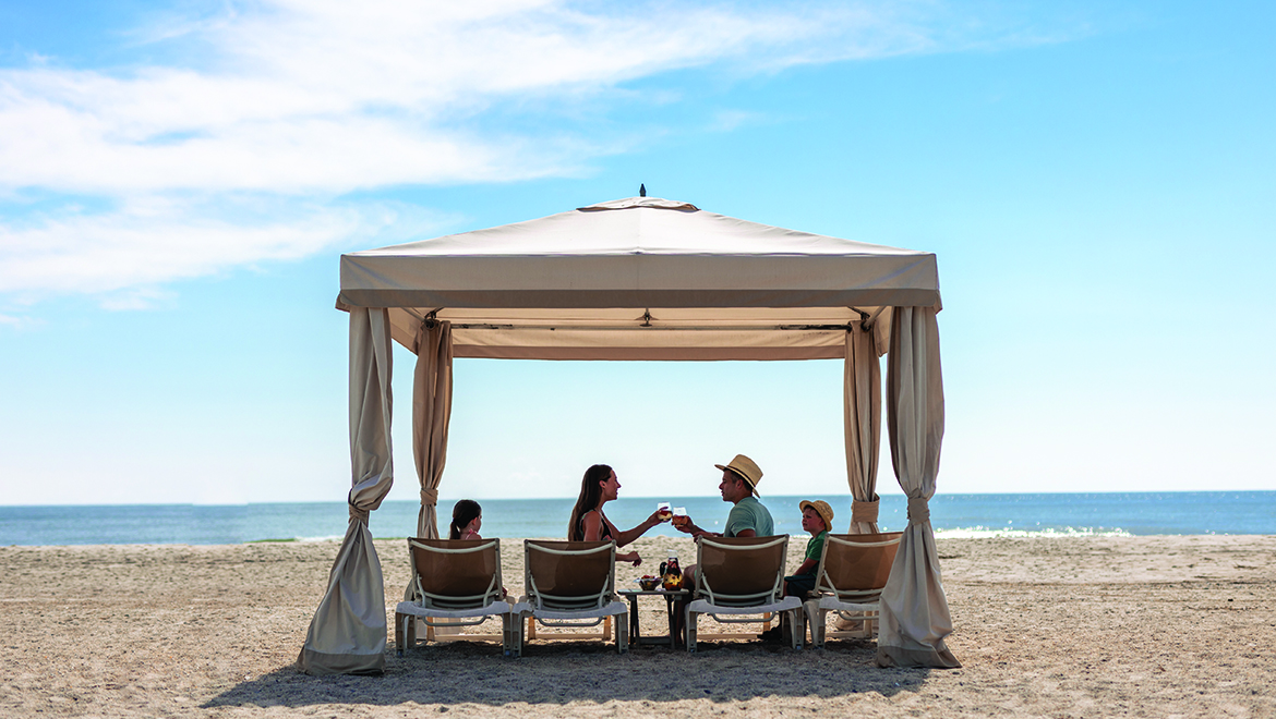 Beach Cabana Family