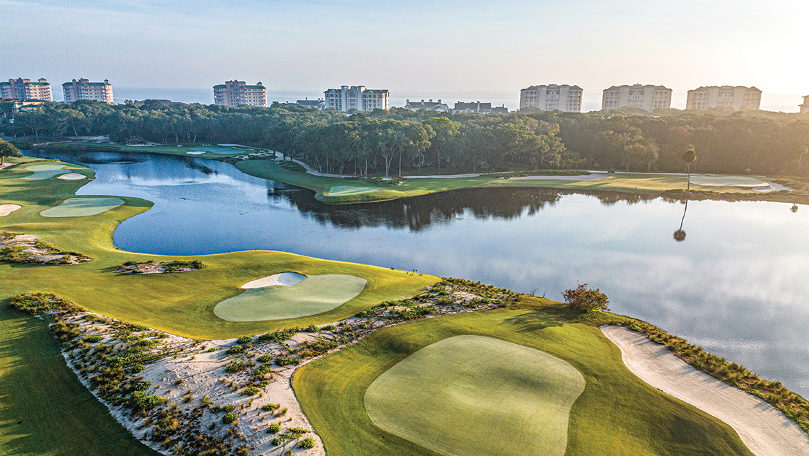 Little Sandy Golf Course Aerial