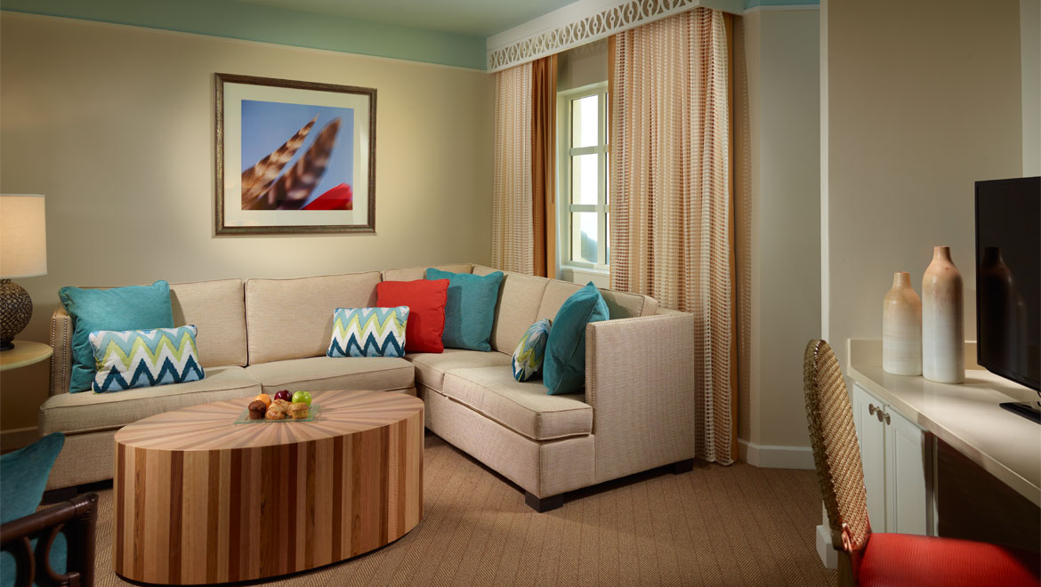 Corner suite at Amelia Island