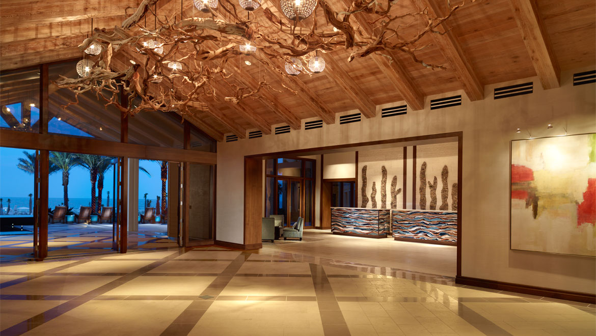 Lobby at  