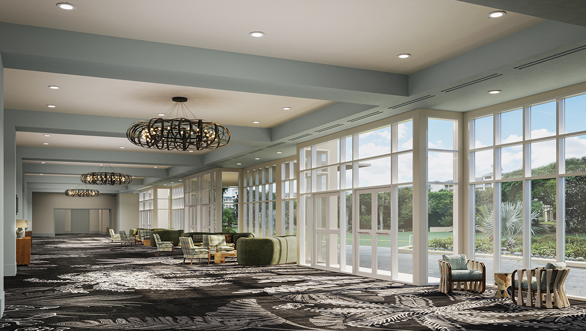 Magnolia Foyer - Rendering