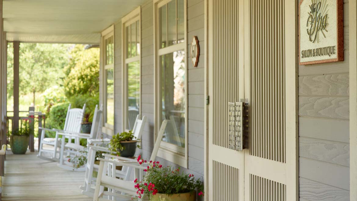 Front Porch of The Spa at Amelia Island