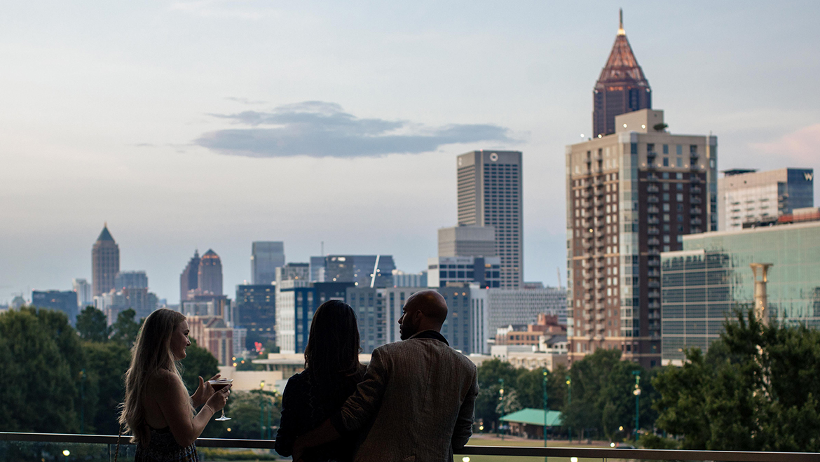 Atlanta Skyline Views - Omni Atlanta CNN Center
