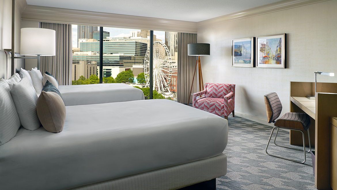 CNN Double queen guestroom