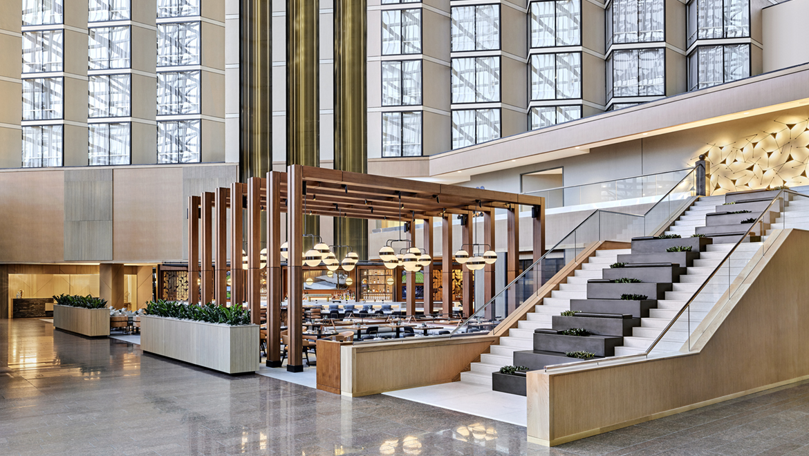 Lobby Atrium - Omni Austin Hotel Downtown