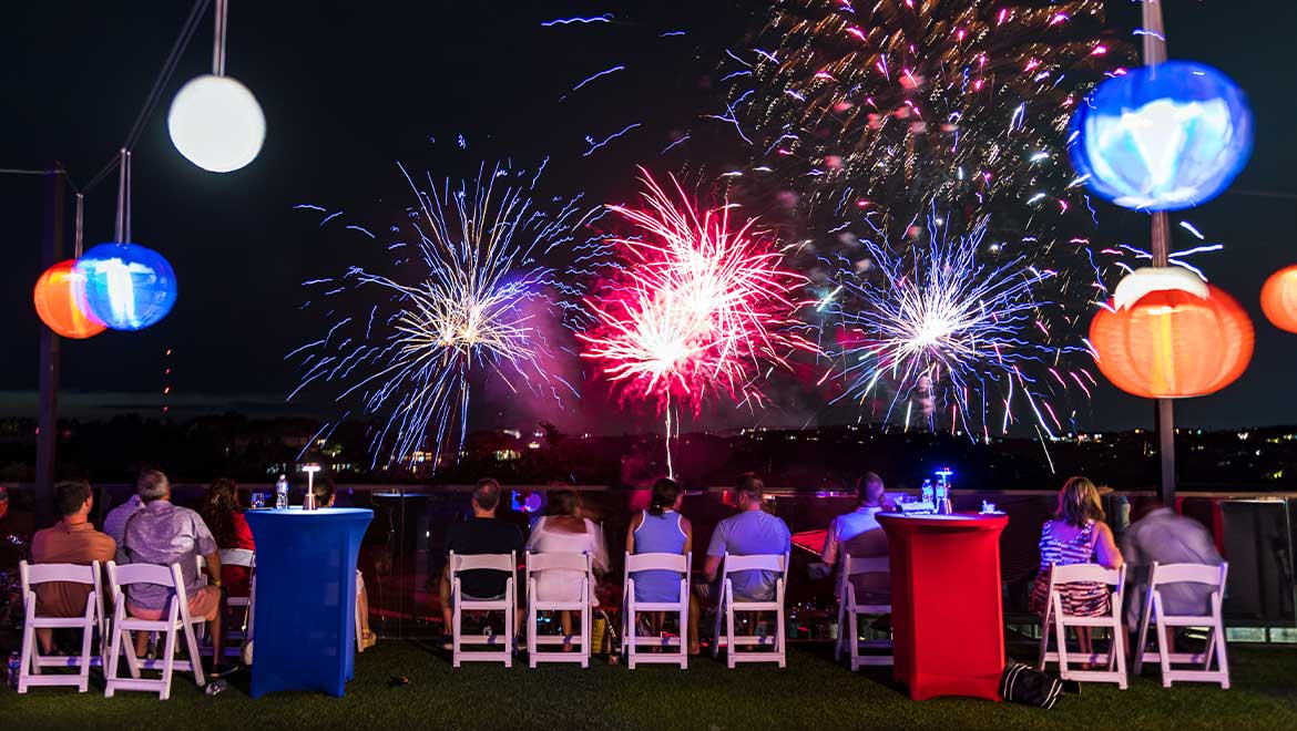 Fourth of July fireworks