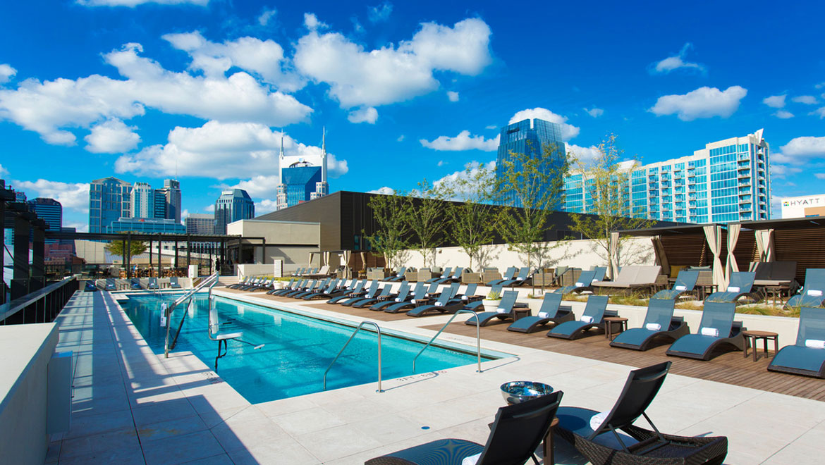 Nashville Rooftop Pool