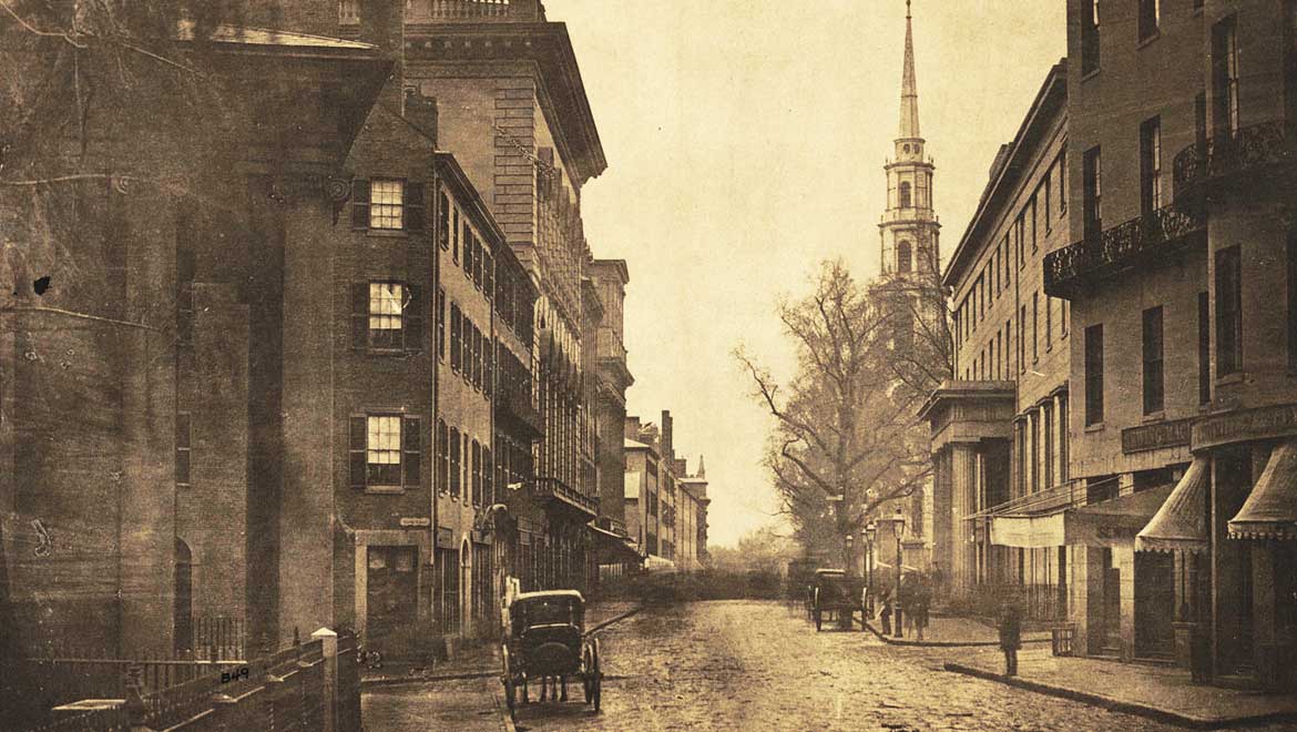 Historic street view.
