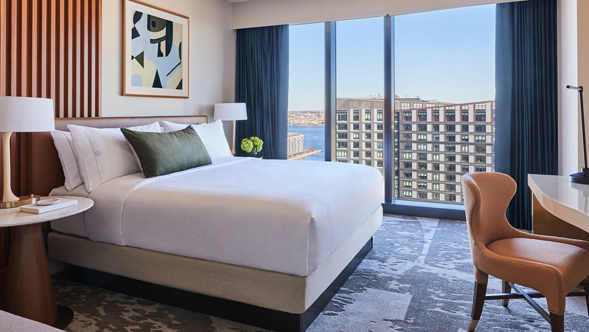 King room with view.