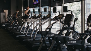Charlotte Athletic Club Treadmills