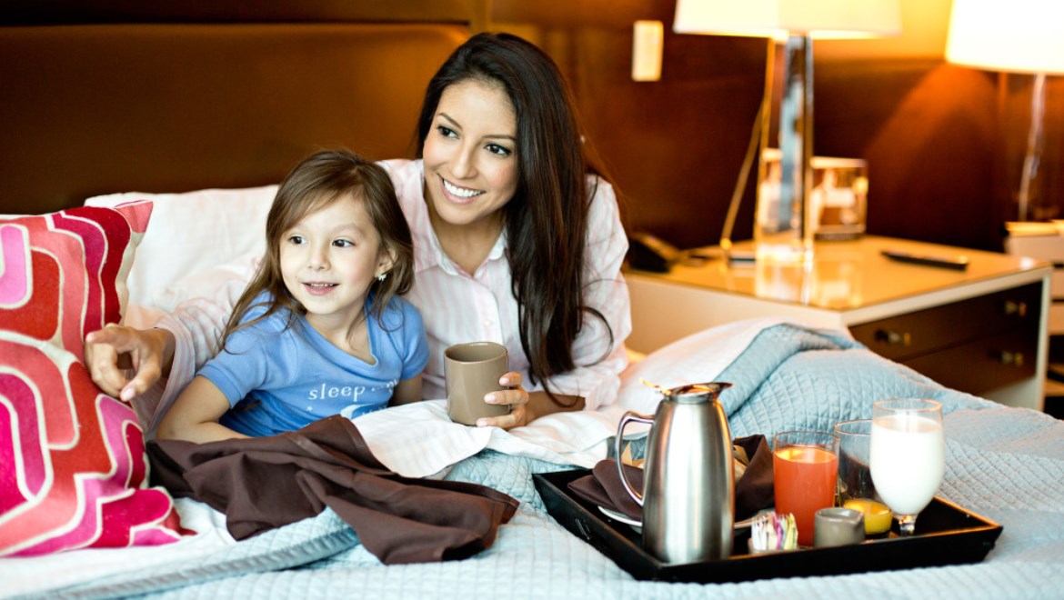 Mother&Daughter in Presidential Suite