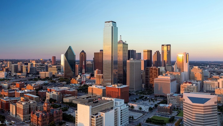 Omni Dallas Hotel at Park West Dallas Skyline