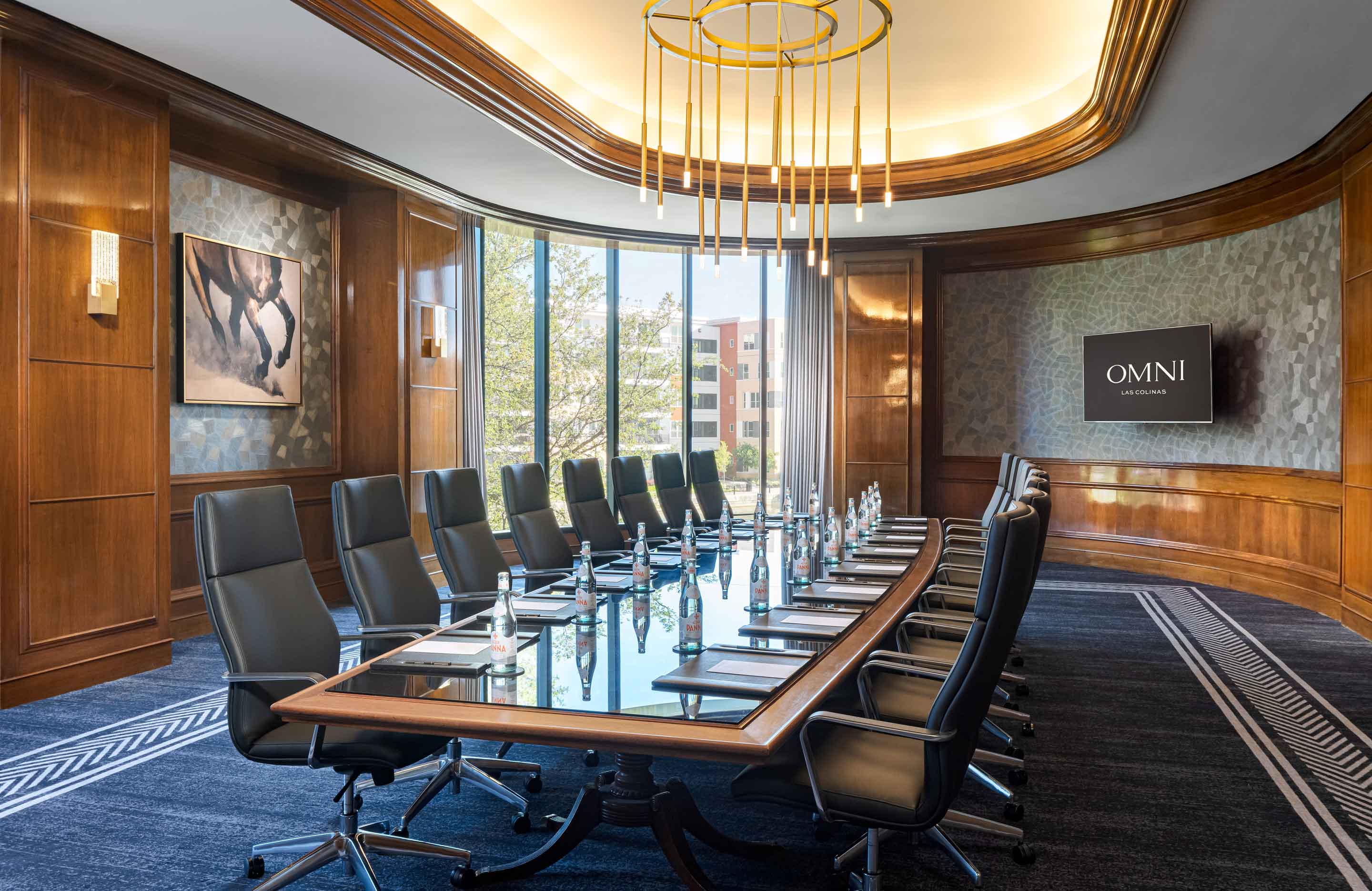 Boardroom meeting space.