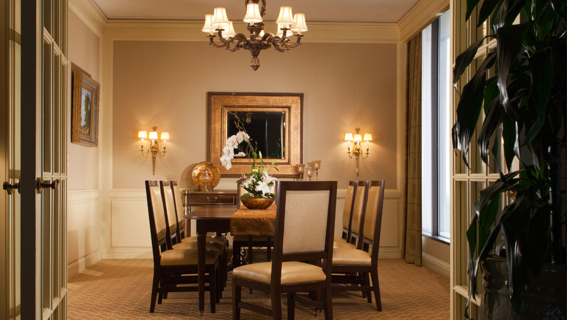 Presidential Suite Dining Room