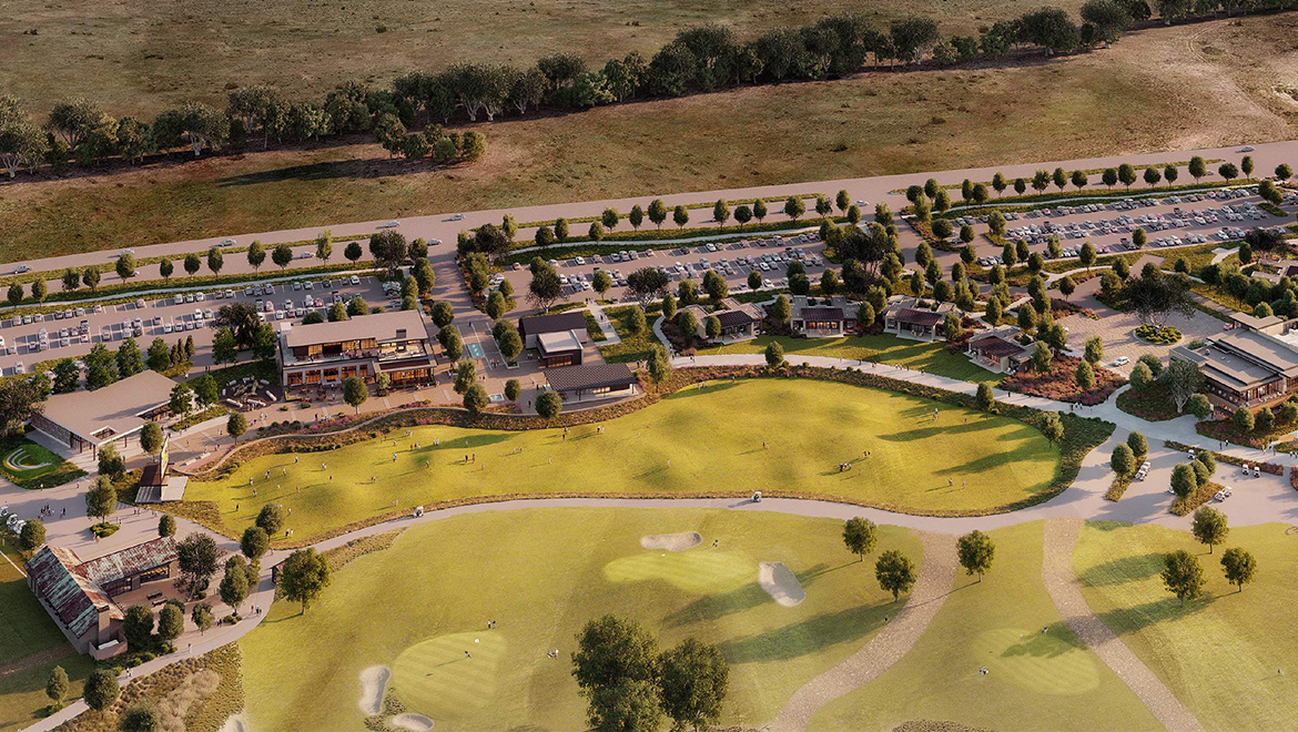 Aerial View Golf Course - Omni PGA Frisco Resort