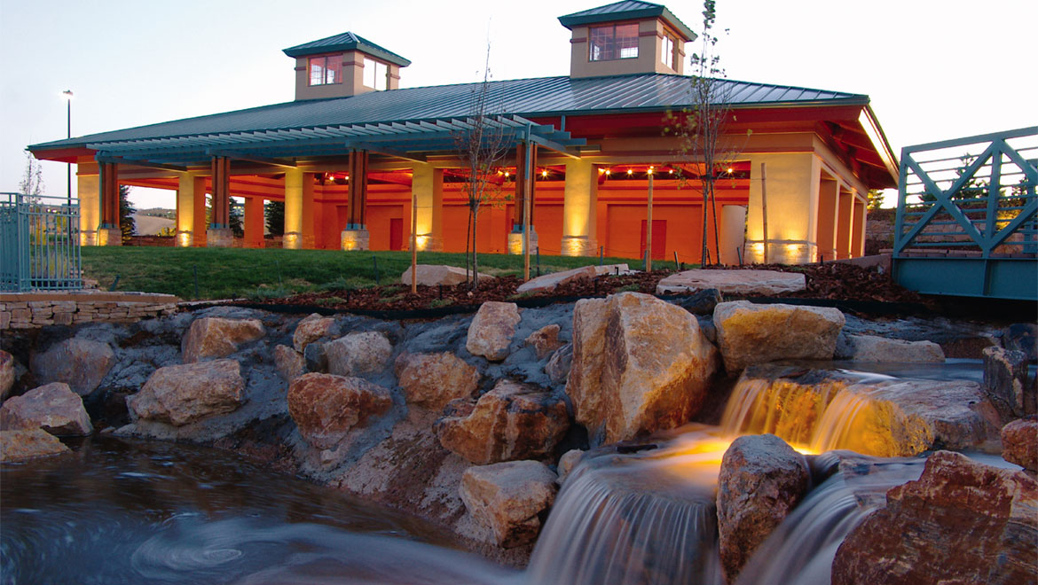 Interlocken pool pavilion