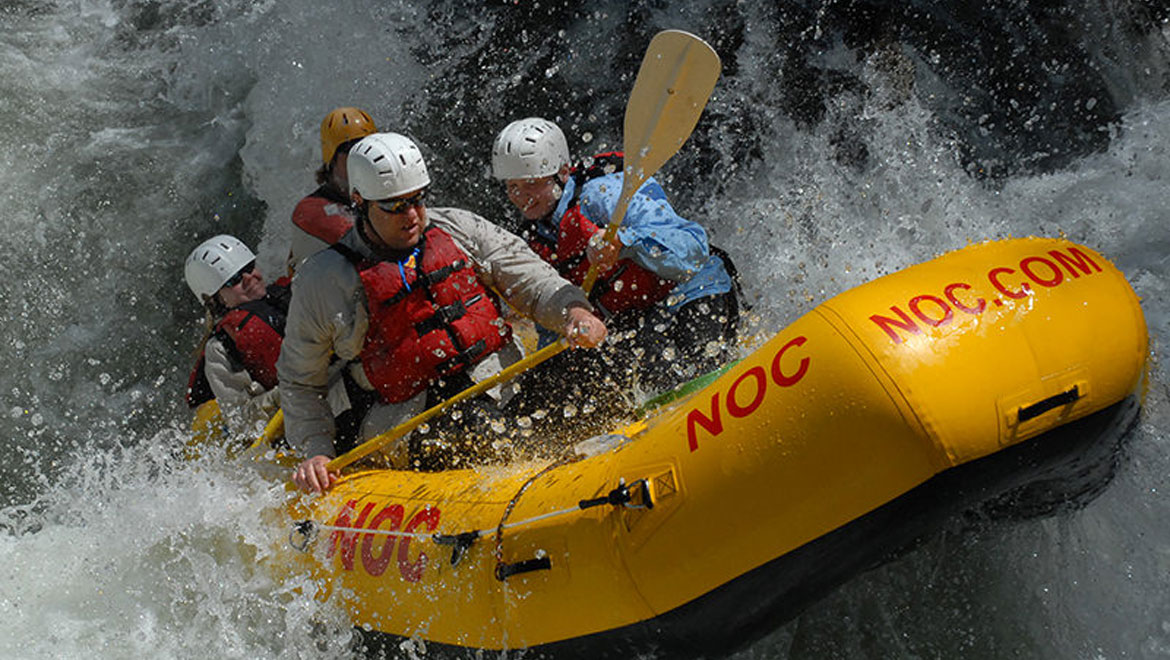 White water rafting in Asheville 