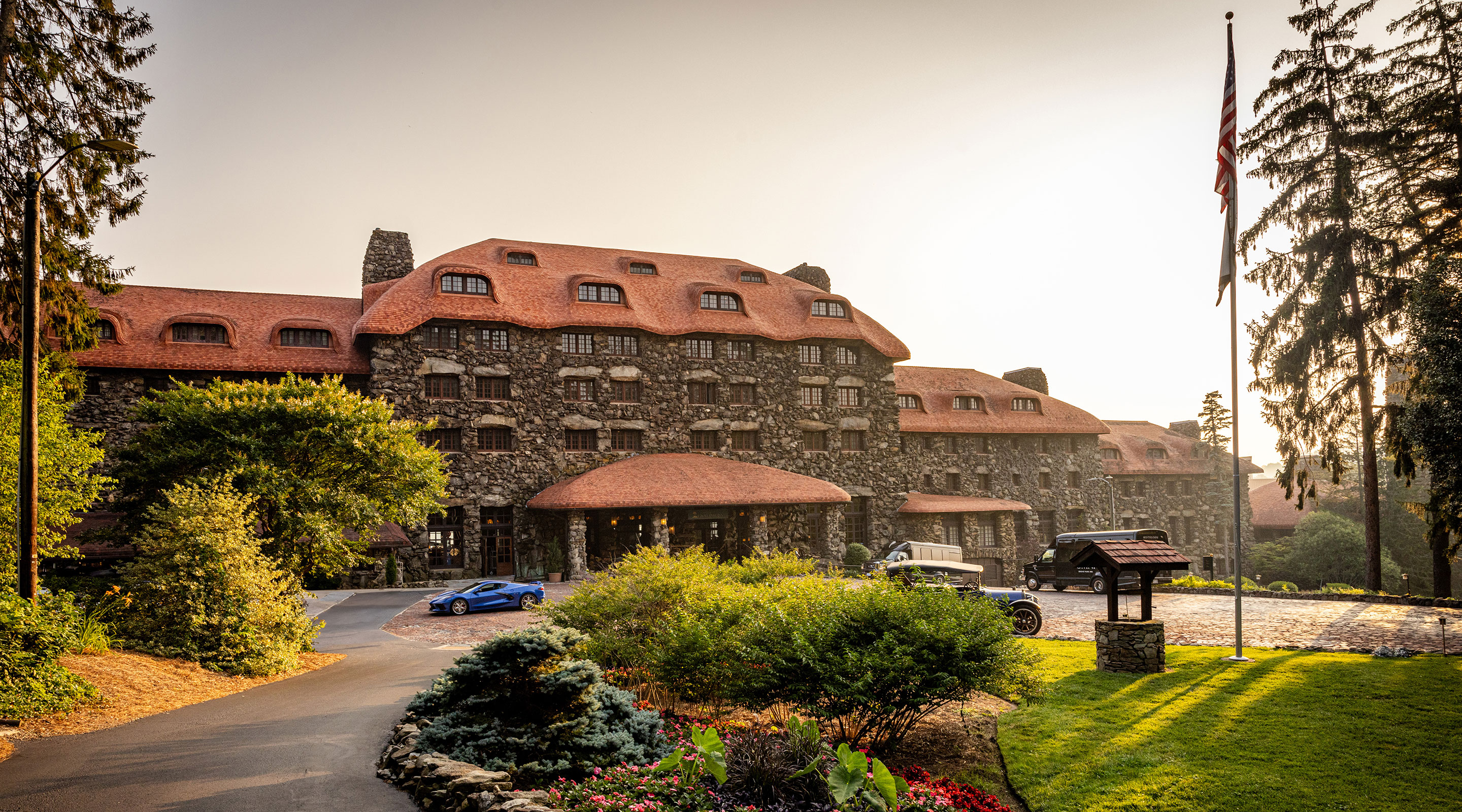 Sunny Exterior of  