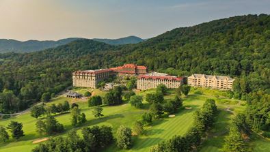 aerial view  - The Omni Grove Park Inn