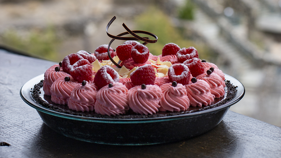 Chocolate Raspberry Pie