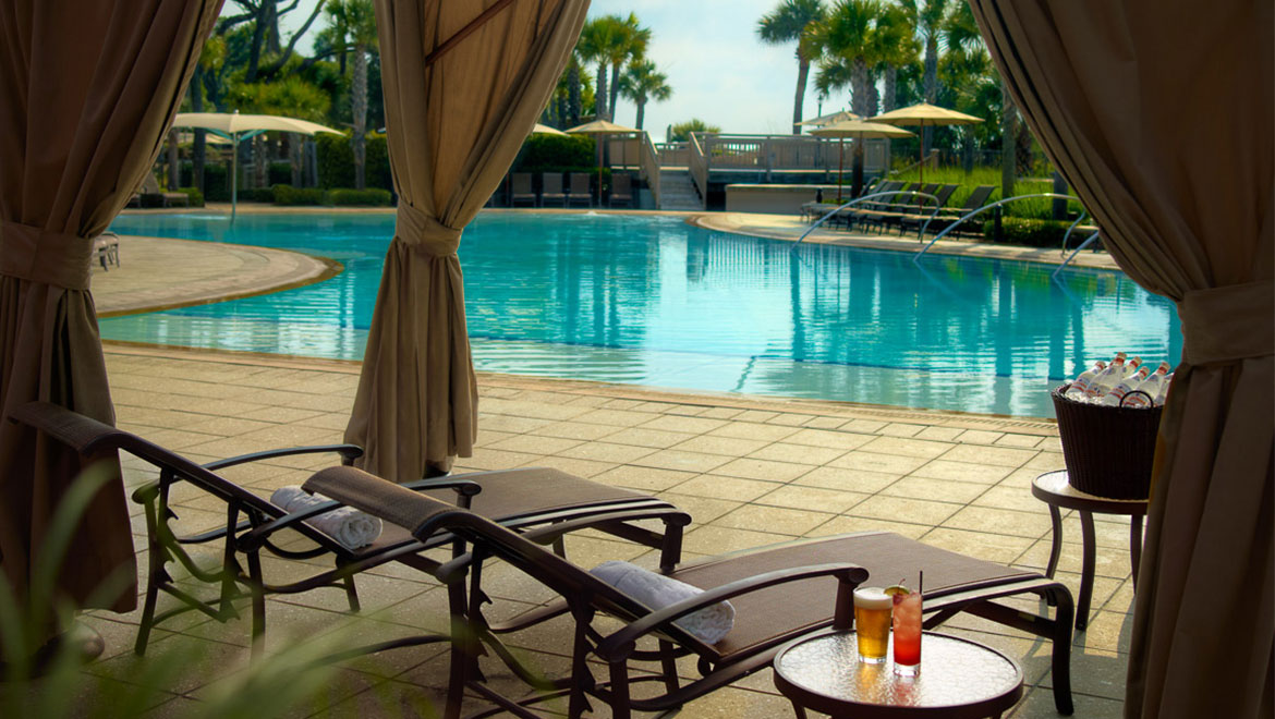 Cabanas available for rent