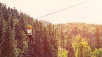 Red Tail Racer Zip Line