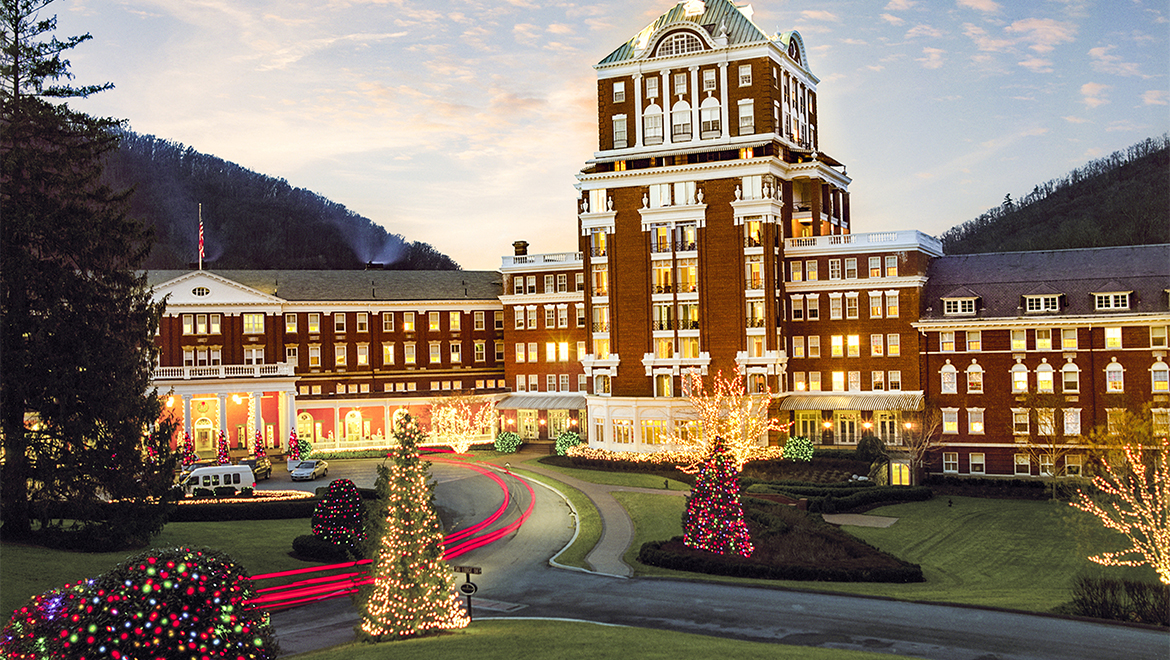 Holiday Exterior - The Omni Homestead Resort