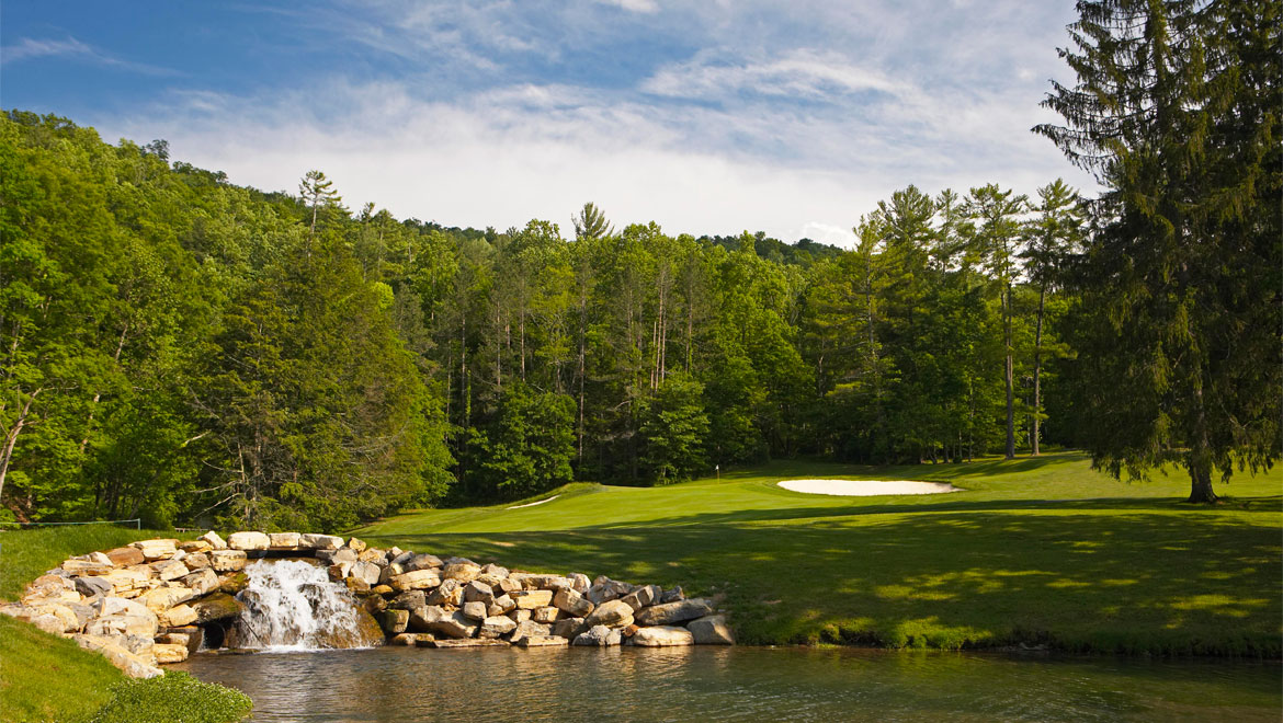 Golf course at the Homestead