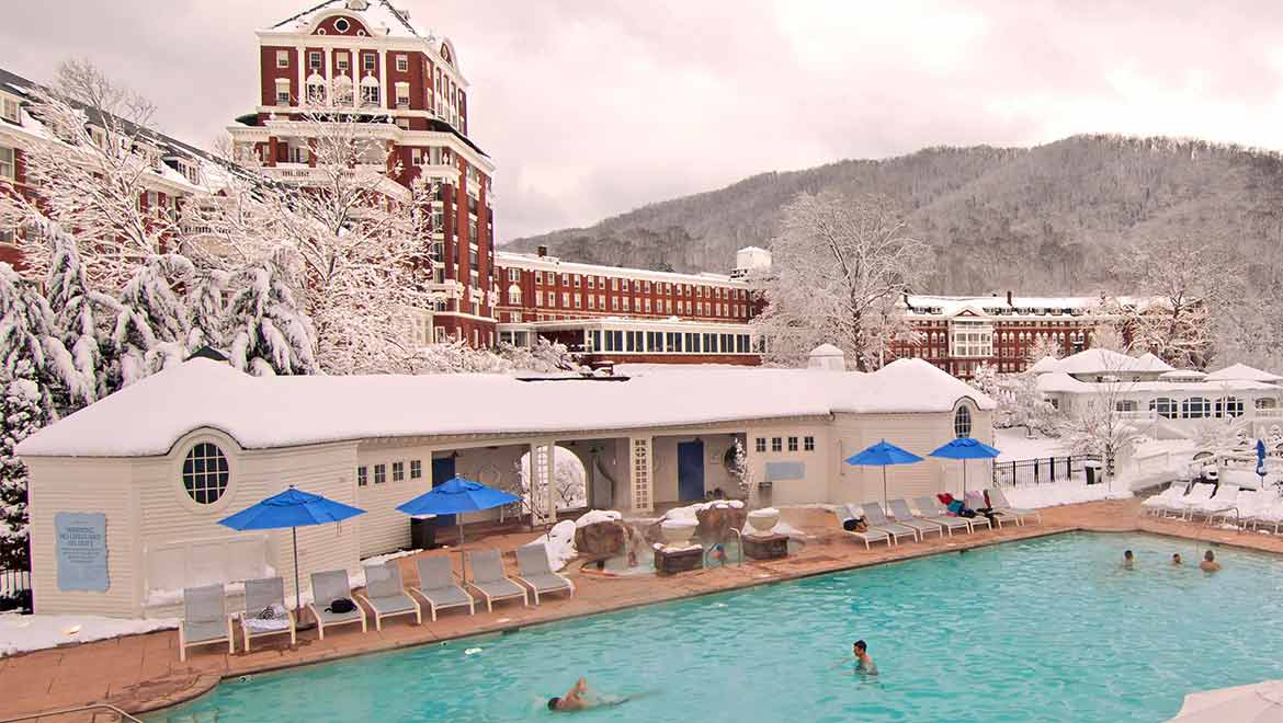 omni homestead resort outdoor heated pool
