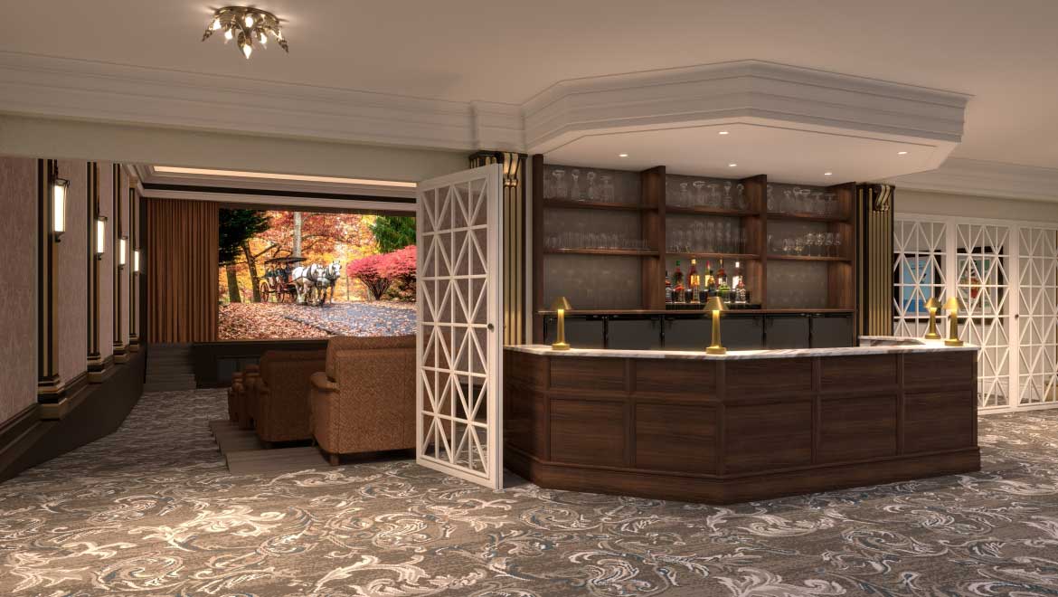 Restaurant entrance