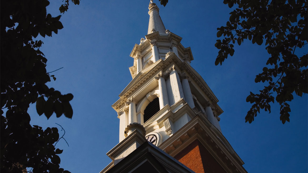 Building exterior in New Haven