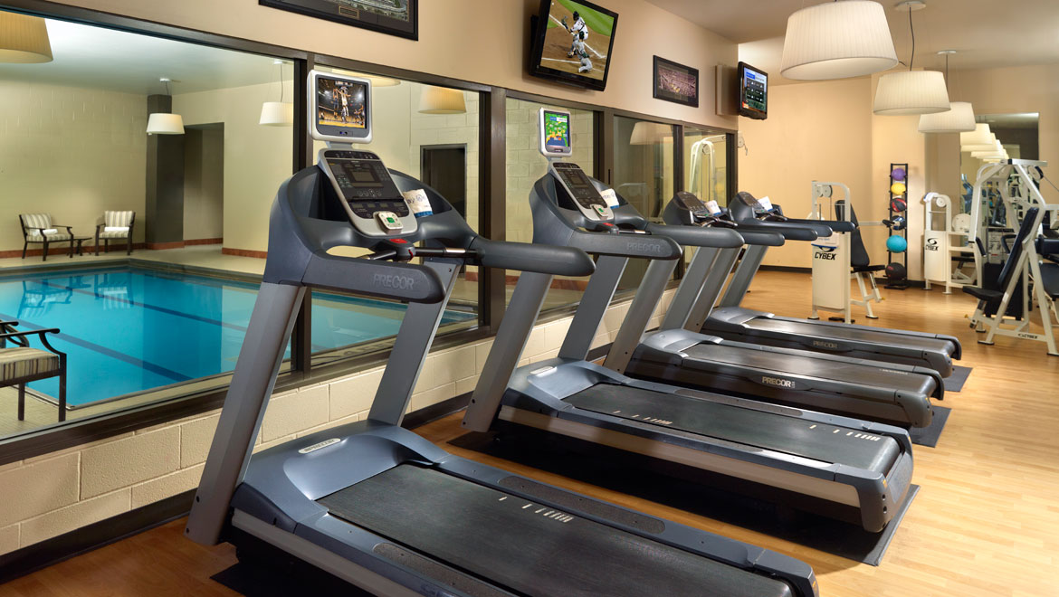 Hotel fitness center