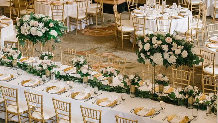 Wedding tablescape