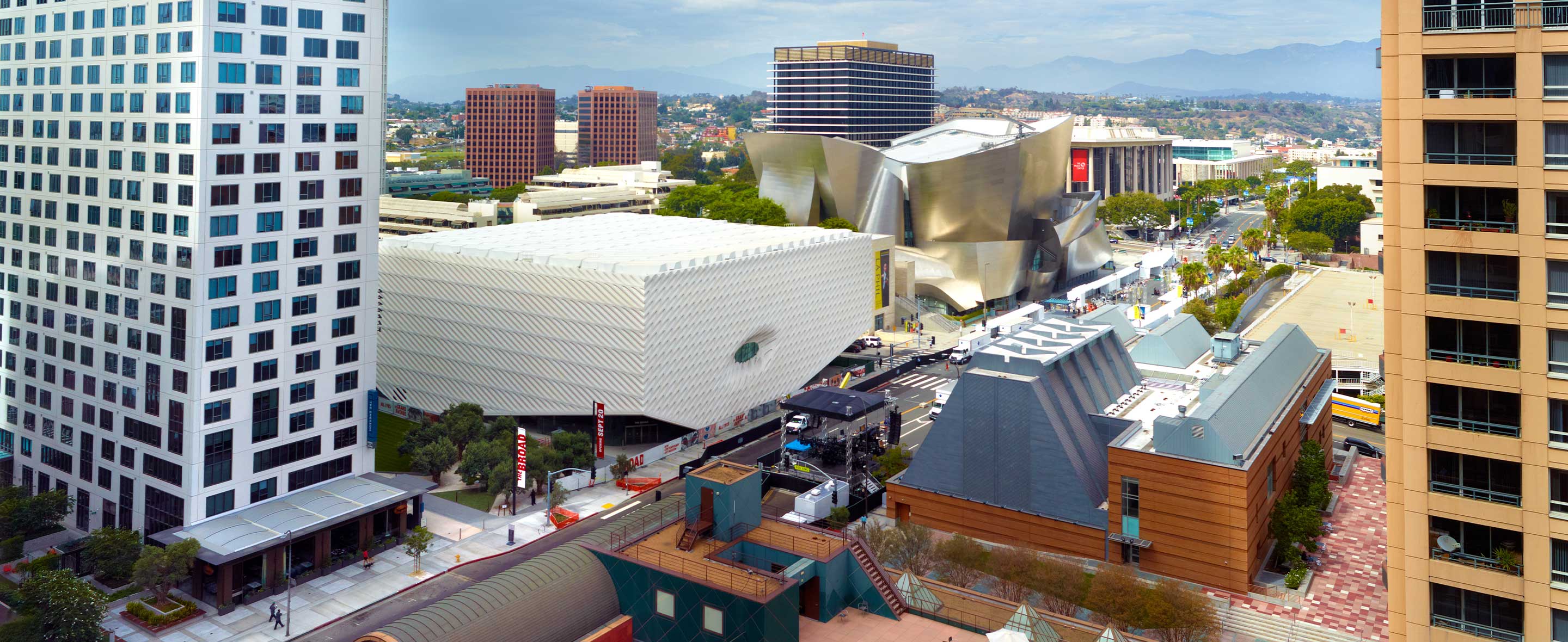 Los Angeles city view