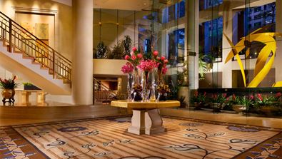 Los Angeles Hotel lobby