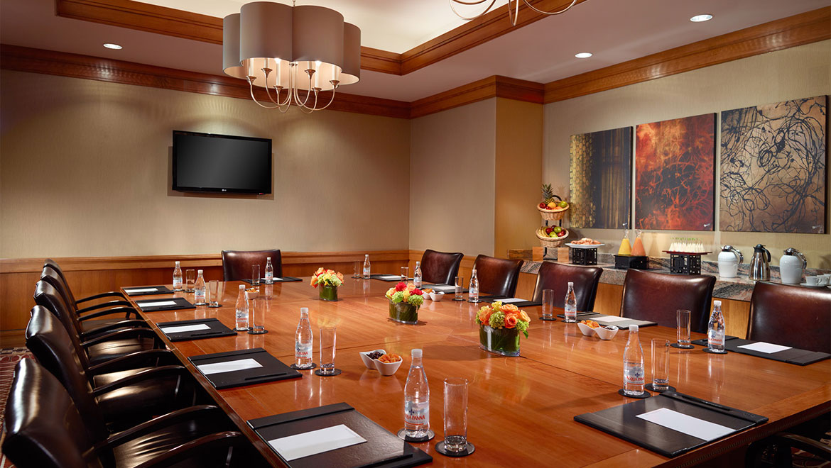 Los Angeles Hotel boardroom 