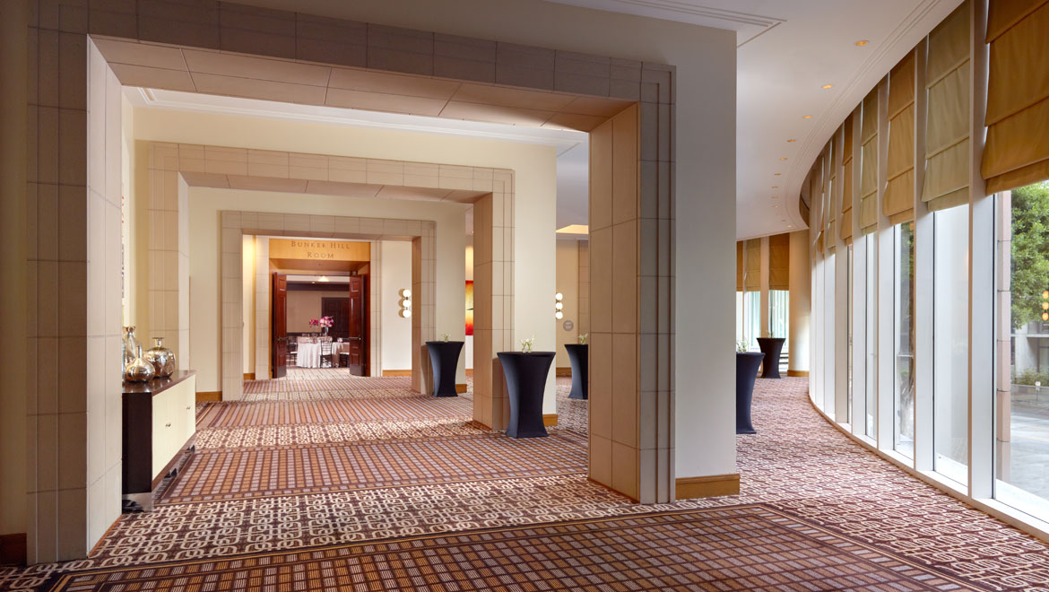 Hotel prefunction space