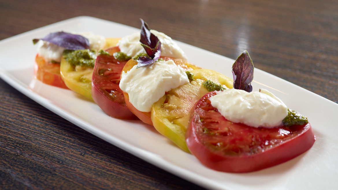 Caprese salad appetizer