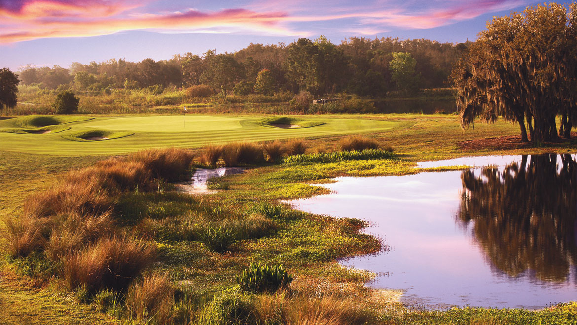 Orlando Championsgate Resort International golf course 