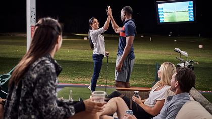 Eagles Edge Golfers