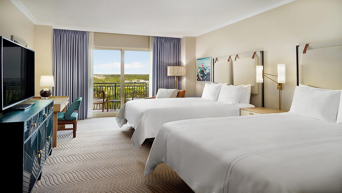 Double Deluxe Room with Balcony