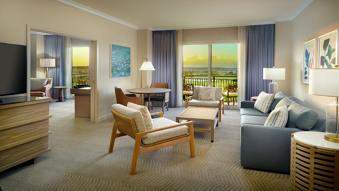 Executive King Suite Living Area
