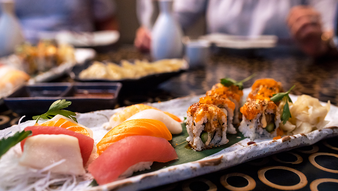 Zen Sushi Plate