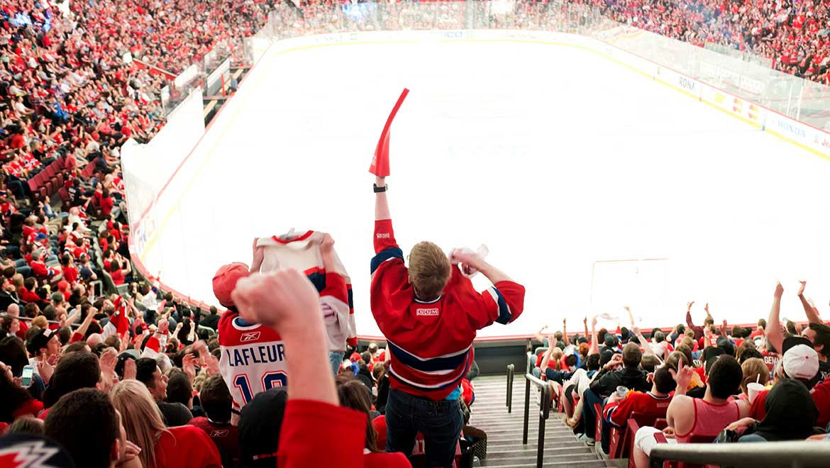 Bell Center Hockey Game