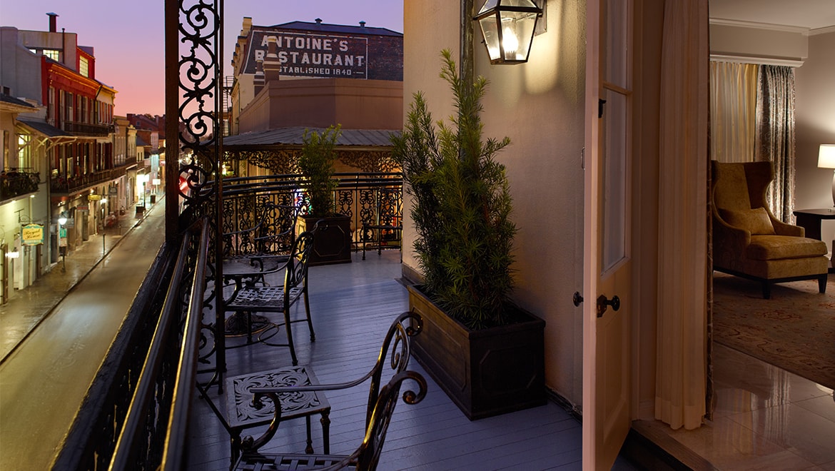 Ponchartrain Balcony